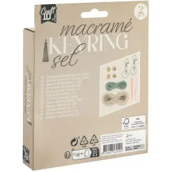 Macrame Sleutelhanger Maken Set 2 St. 2 Assorti Nr