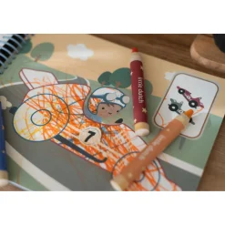 Magisch kleurboek Little Dutch Jim 30 pagina inclusief 3 krijtjes