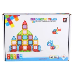 Magnetische tegels 45 delig 6,5 cm