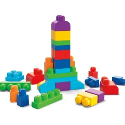 Mega Bloks First Builders Blokkentas 60 stuks