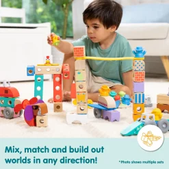Melissa & Doug Blockables Farm Friends Play Set (16pc)