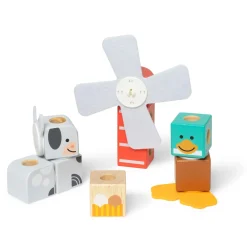 Melissa & Doug Blockables Farm Friends Play Set (16pc)