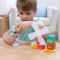 Melissa & Doug Blockables Farm Friends Play Set (16pc)