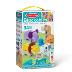 Melissa & Doug Blockables Safari Play Set (34 Stuks)