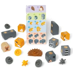 Melissa & Doug Blockables Woodland Friends Playset Set (16pc)