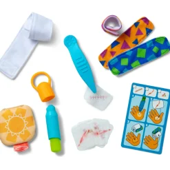 Melissa & Doug Booboos & Bandages Reusable Play Set