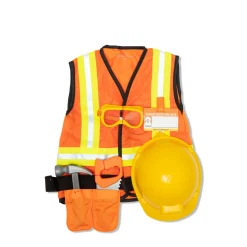 Melissa & Doug Construction Worker Role Play Costume Set