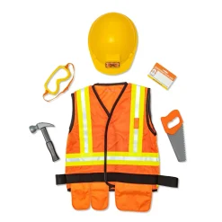 Melissa & Doug Construction Worker Role Play Costume Set