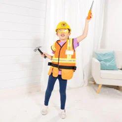Melissa & Doug Construction Worker Role Play Costume Set