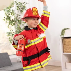 Melissa & Doug Fire Chief Role Play Costume Set