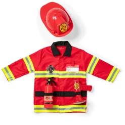 Melissa & Doug Fire Chief Role Play Costume Set