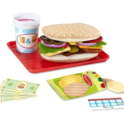 Melissa & Doug Wooden Slice & Stack Sandwich Counter