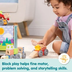 Mellissa & Doug Blockables Vehicles Play Set