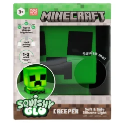 Minecraft Creeper Squishyglo Silicone Light