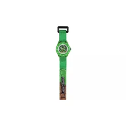 Minecraft leertijdhorloge textielband klittenband