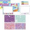 Mini mymy designer activiteitenblok met 3 gelpennen