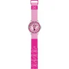Minnie Kinder leertijdhorloge textielband klittenb