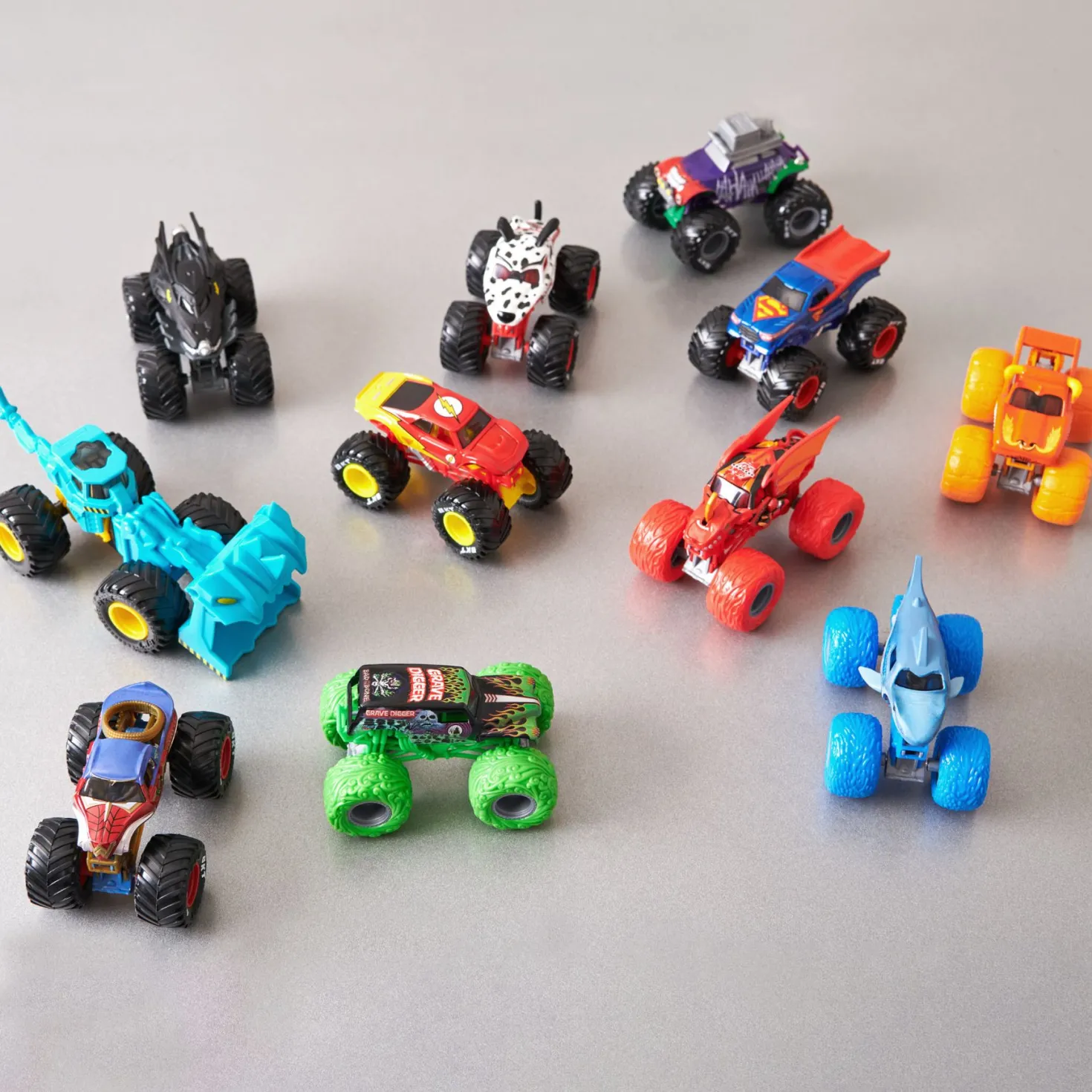 Monster Jam 1:64 2-pack assorti