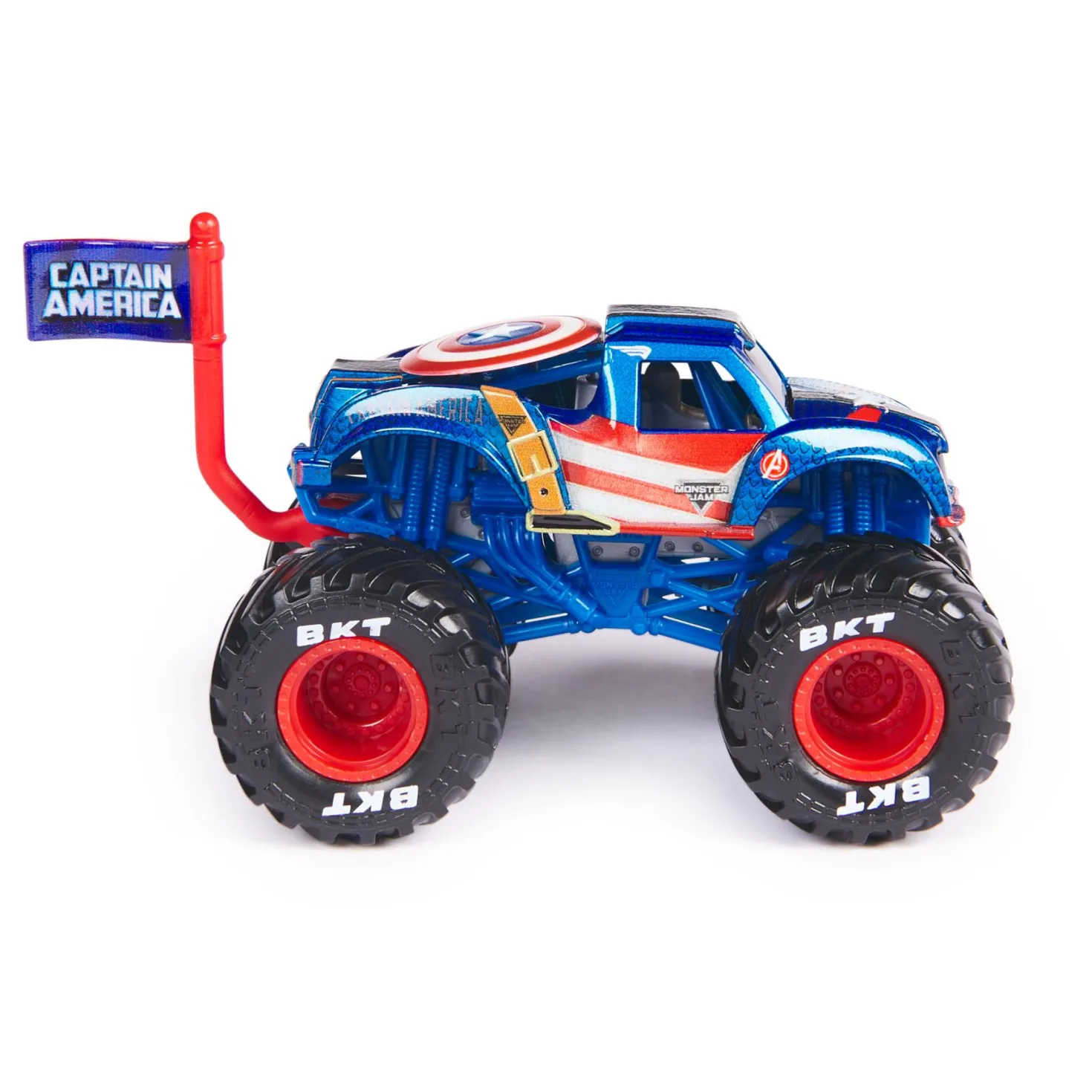 Monster Jam 1:64 1 pack Marvel (Ass)