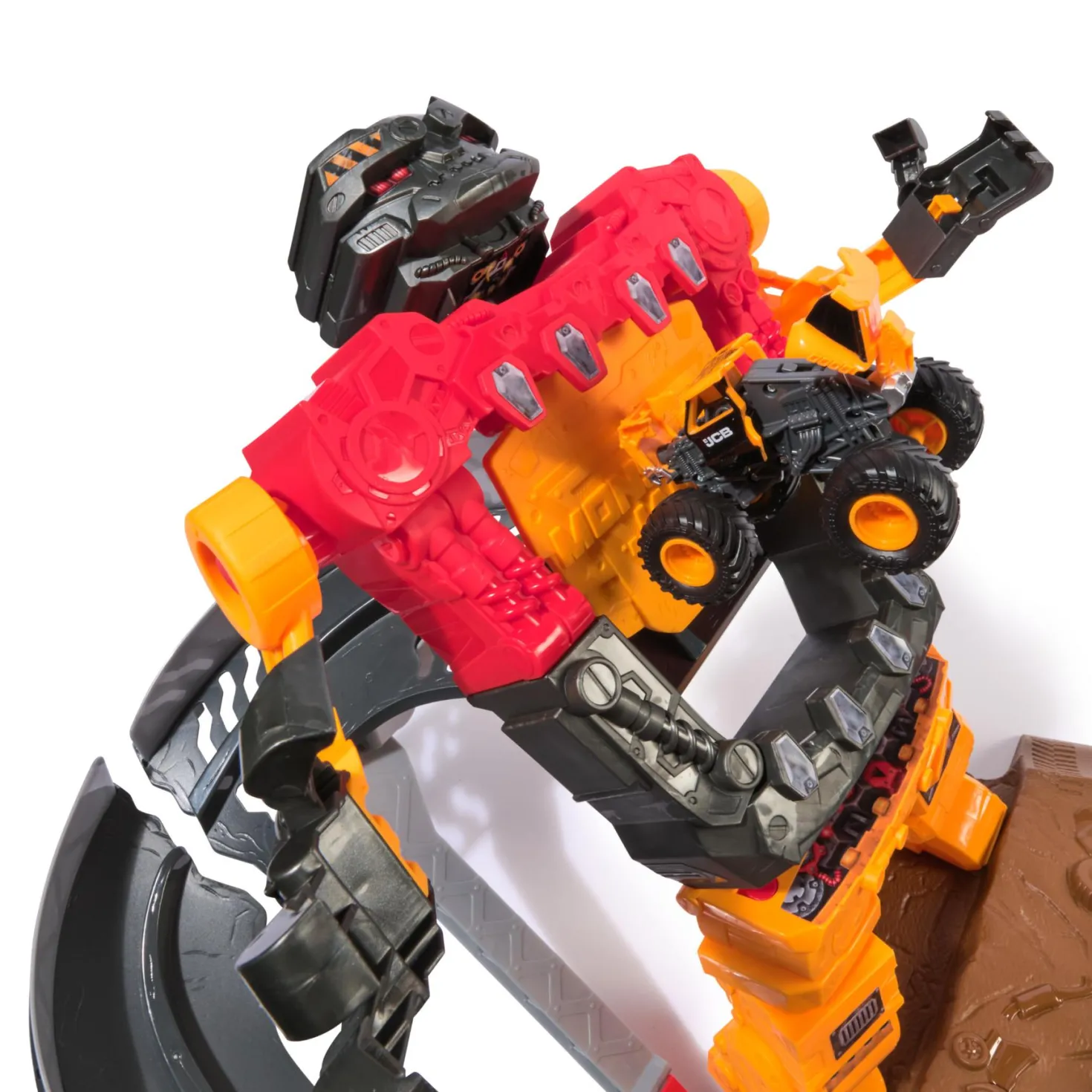 Monster Jam 1:64 Smash & Bash Playset