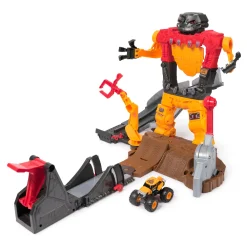 Monster Jam 1:64 Smash & Bash Playset