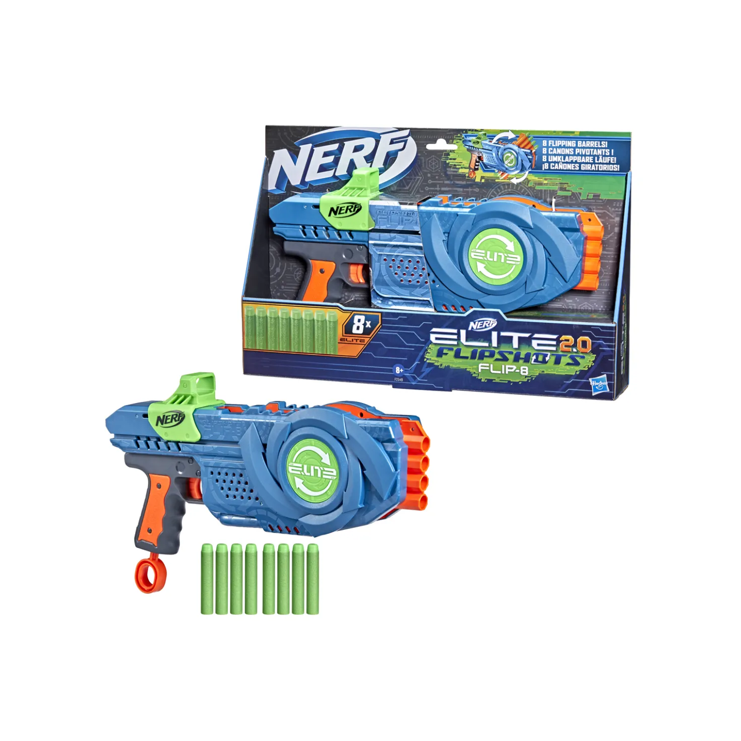 Nerf Elite 2.0 Flipshots 8 Blaster