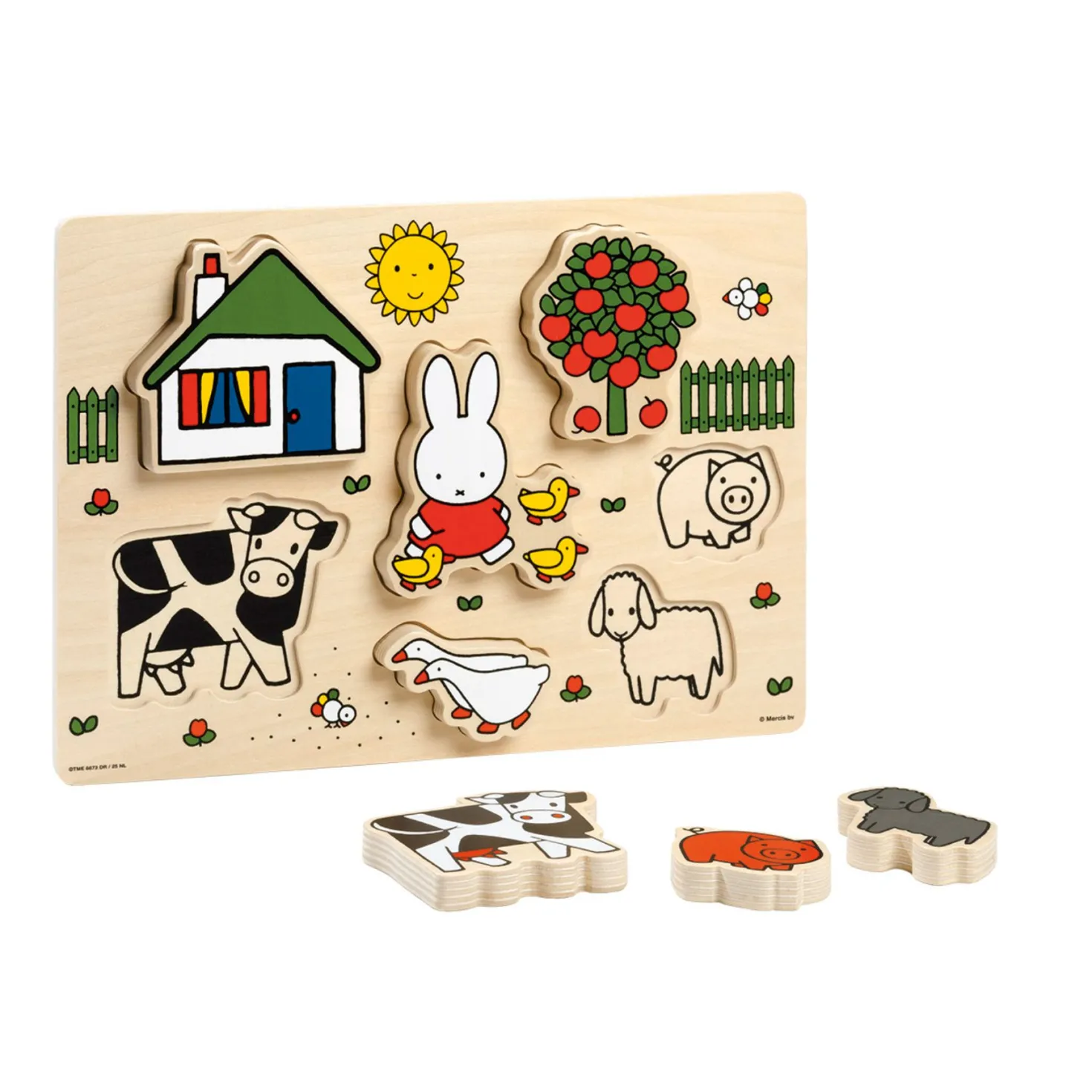 Nijntje houten puzzel