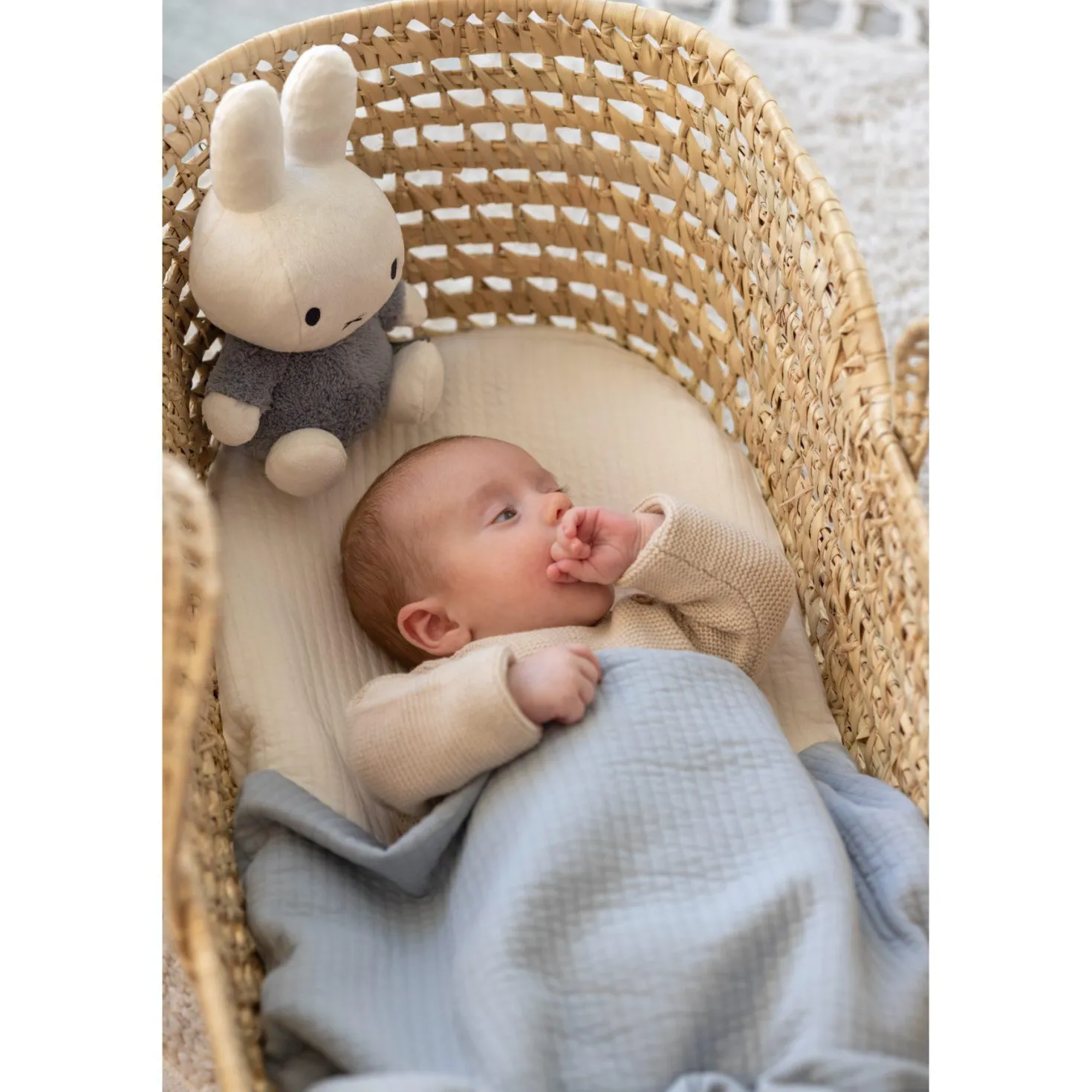 Nijntje Knuffel 25cm Fluffy Blue