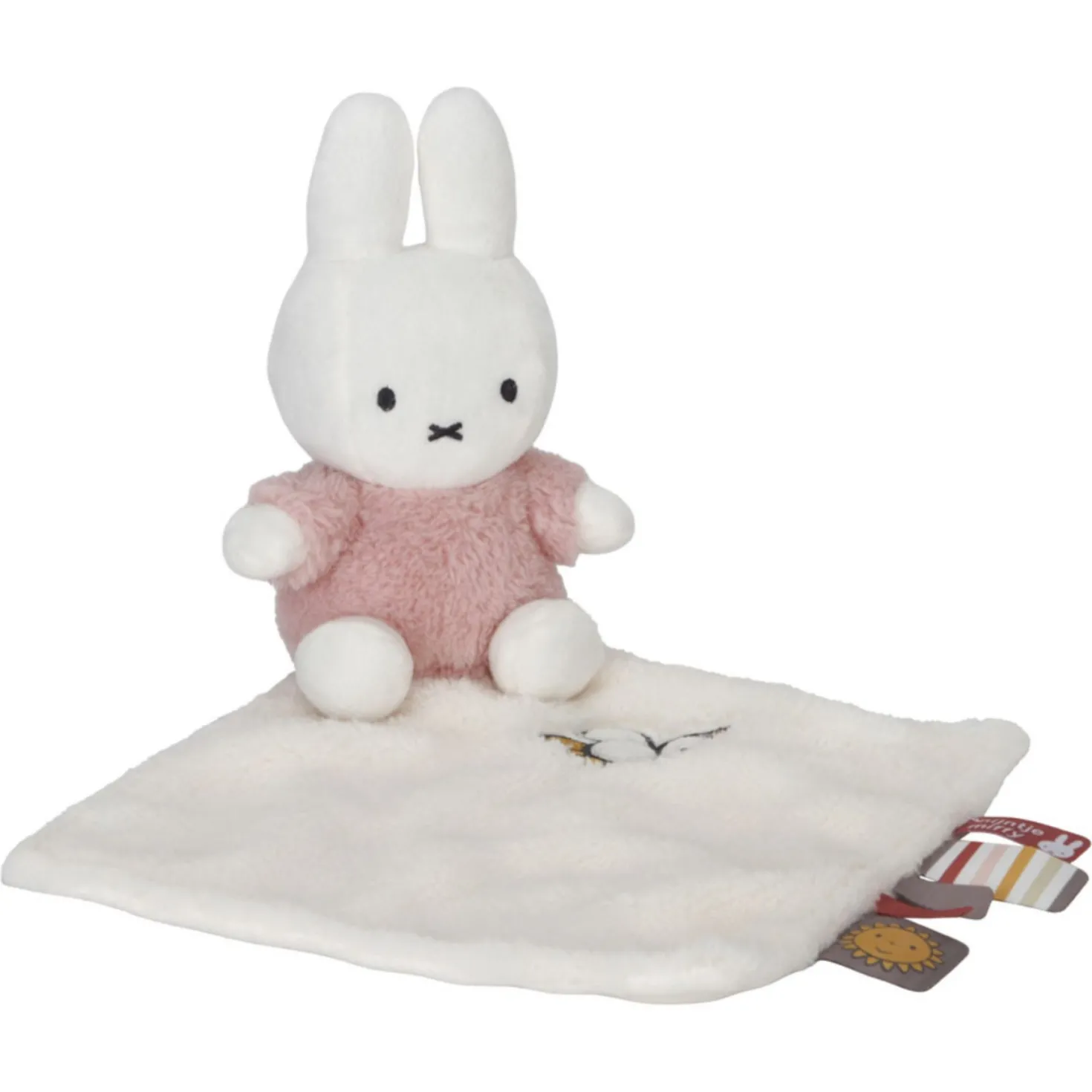 Nijntje Knuffeldoekje Fluffy Pink