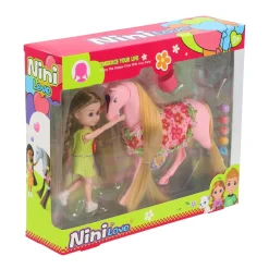Nini Love paard+ pop 2 assorti