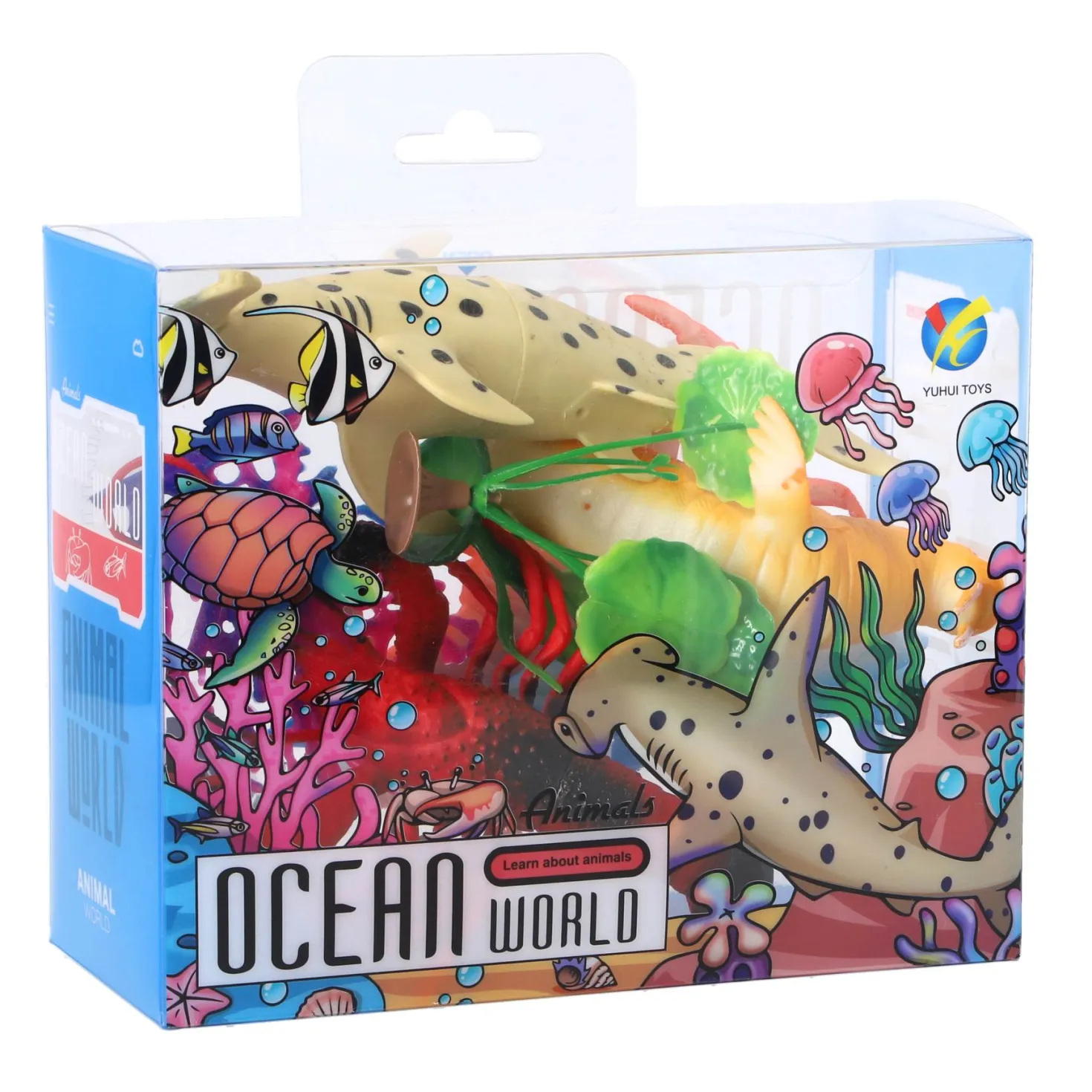 Oceaandieren set 9 delig
