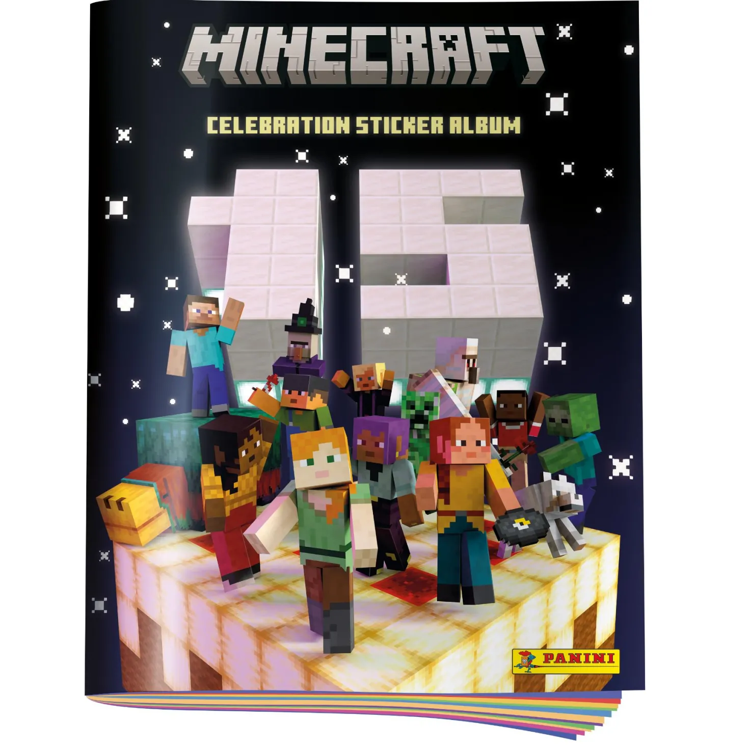 Panini Minecraft 3 Sticker Starter Pack