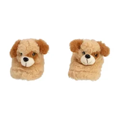 Pantoffels pluche hond kids maat 25-27