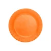 8 Papieren Bordjes 23 Cm Oranje
