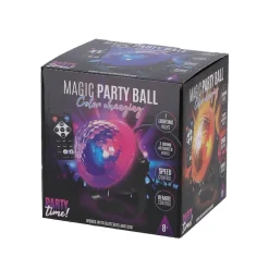 Party Time Magische party bal met disco effect en afstandsbediening