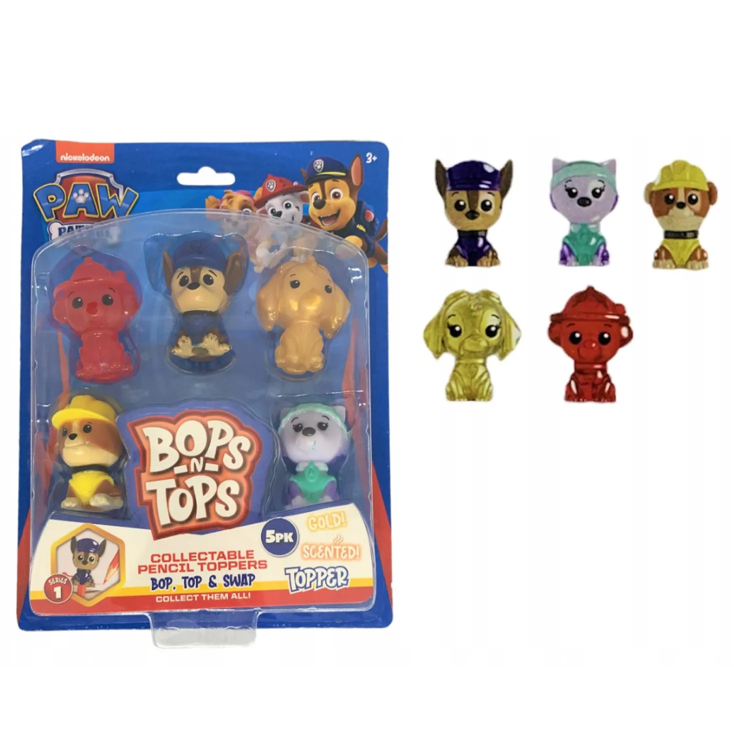 Paw Patrol Bops 'N Pops 5 Pack