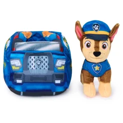 Paw Patrol 2 In 1 Plush Chase With Vehicle