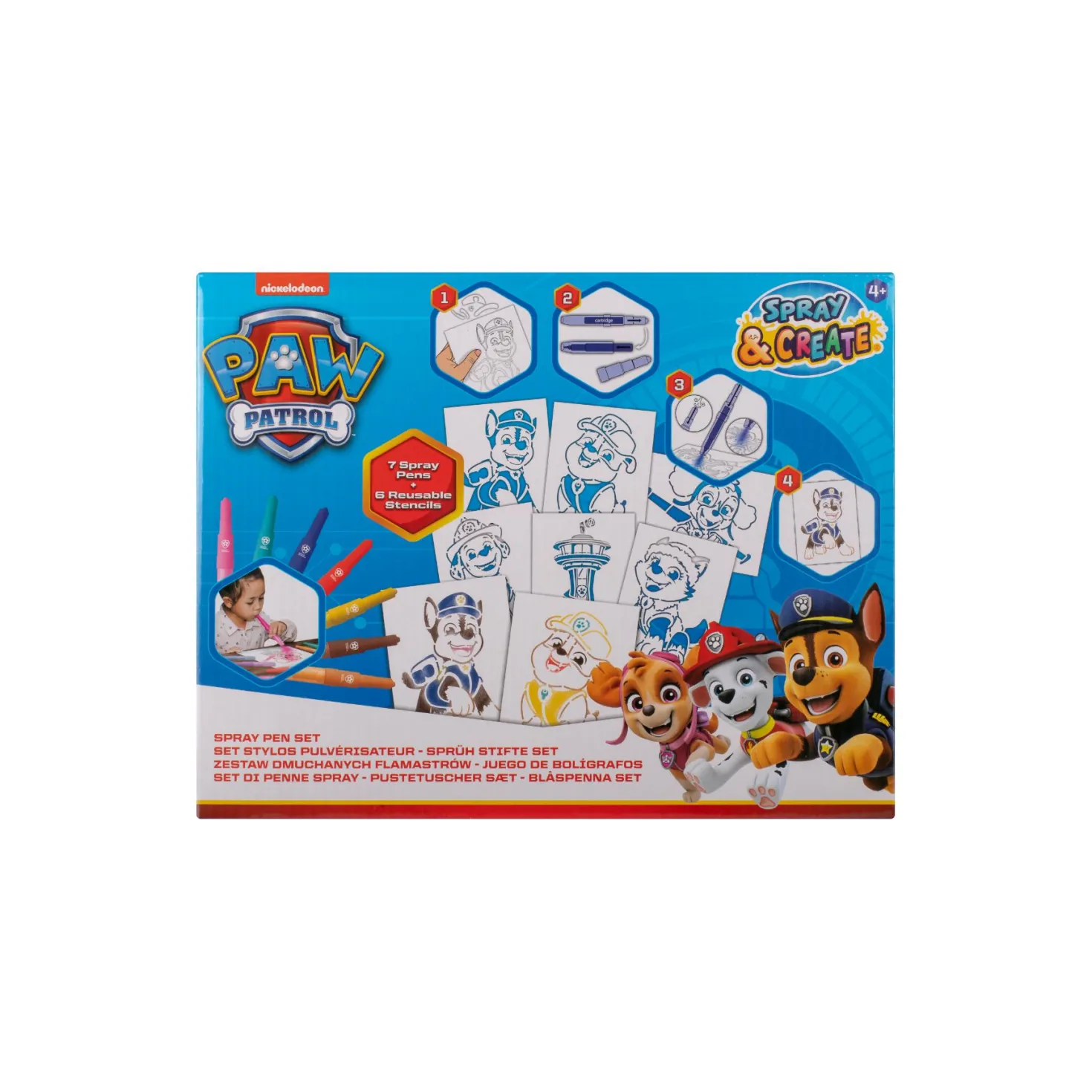 Paw Patrol Spray Pen Set