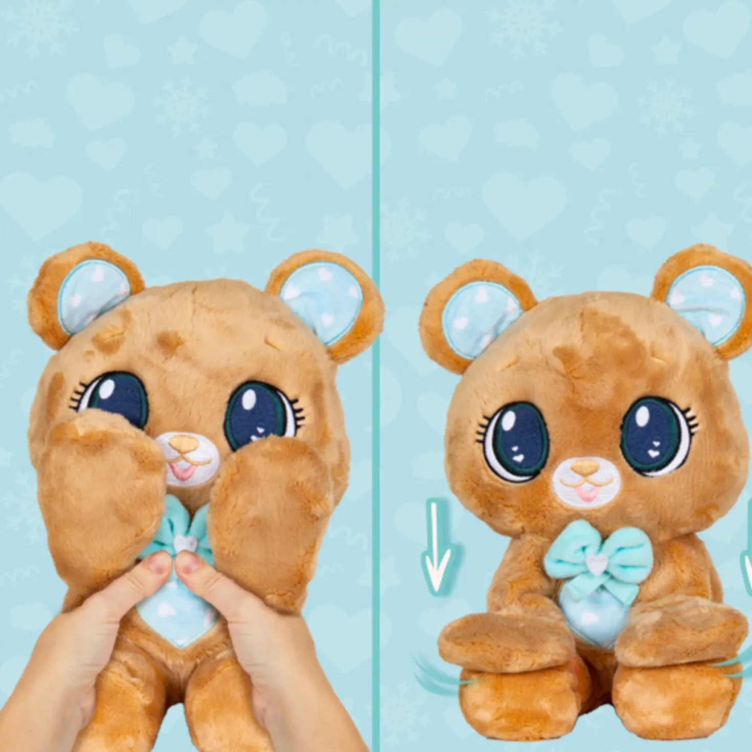 Peekapets pluche beer
