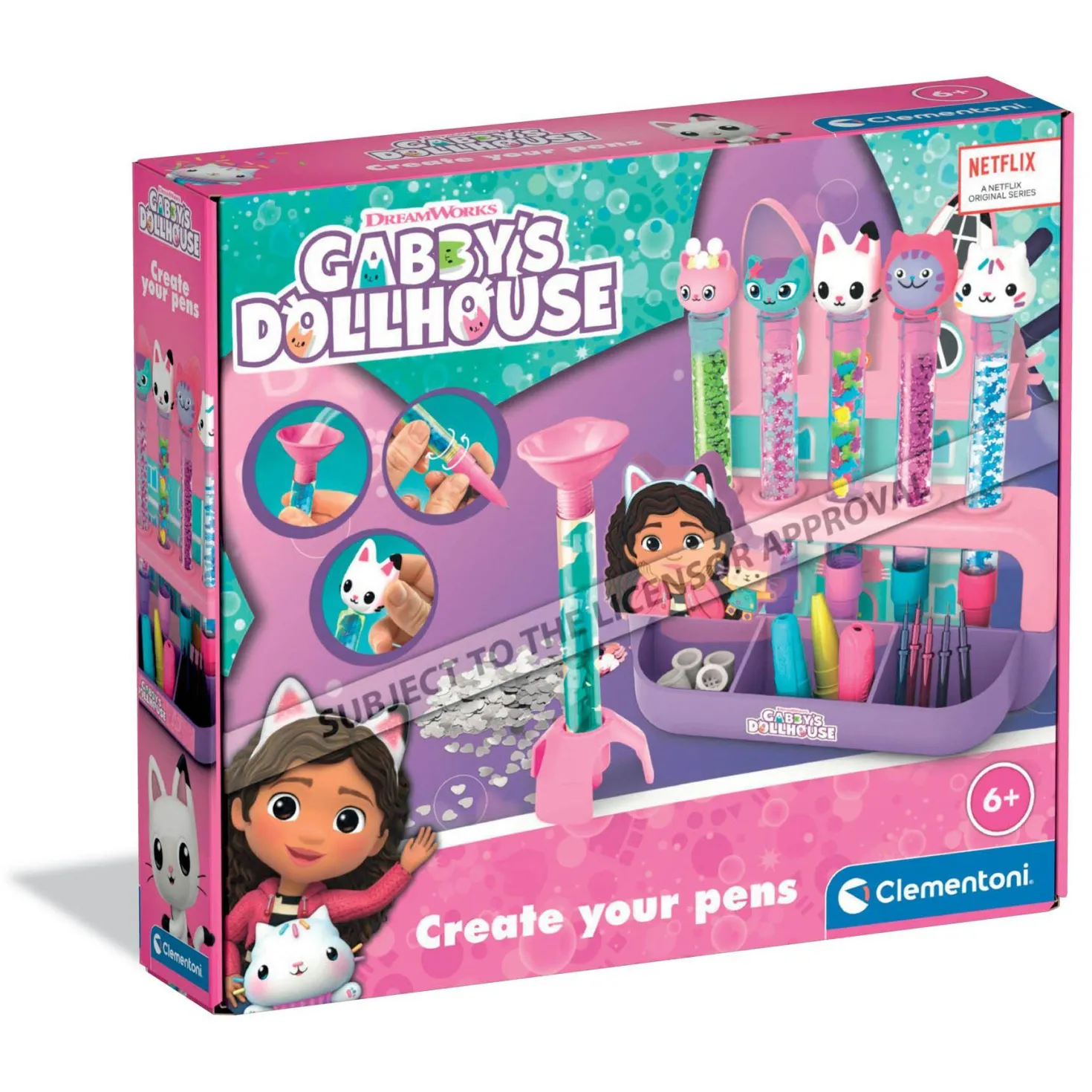 Pen creator Gabby's Dollhouse