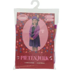 Pietenjurk Paars Sterren 110-116 Cm