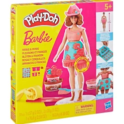 Play-Doh Barbie florals and fringe