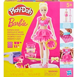 Play-Doh Barbie ruffles and bows