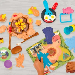 Playdoh Bluey goes camping playset
