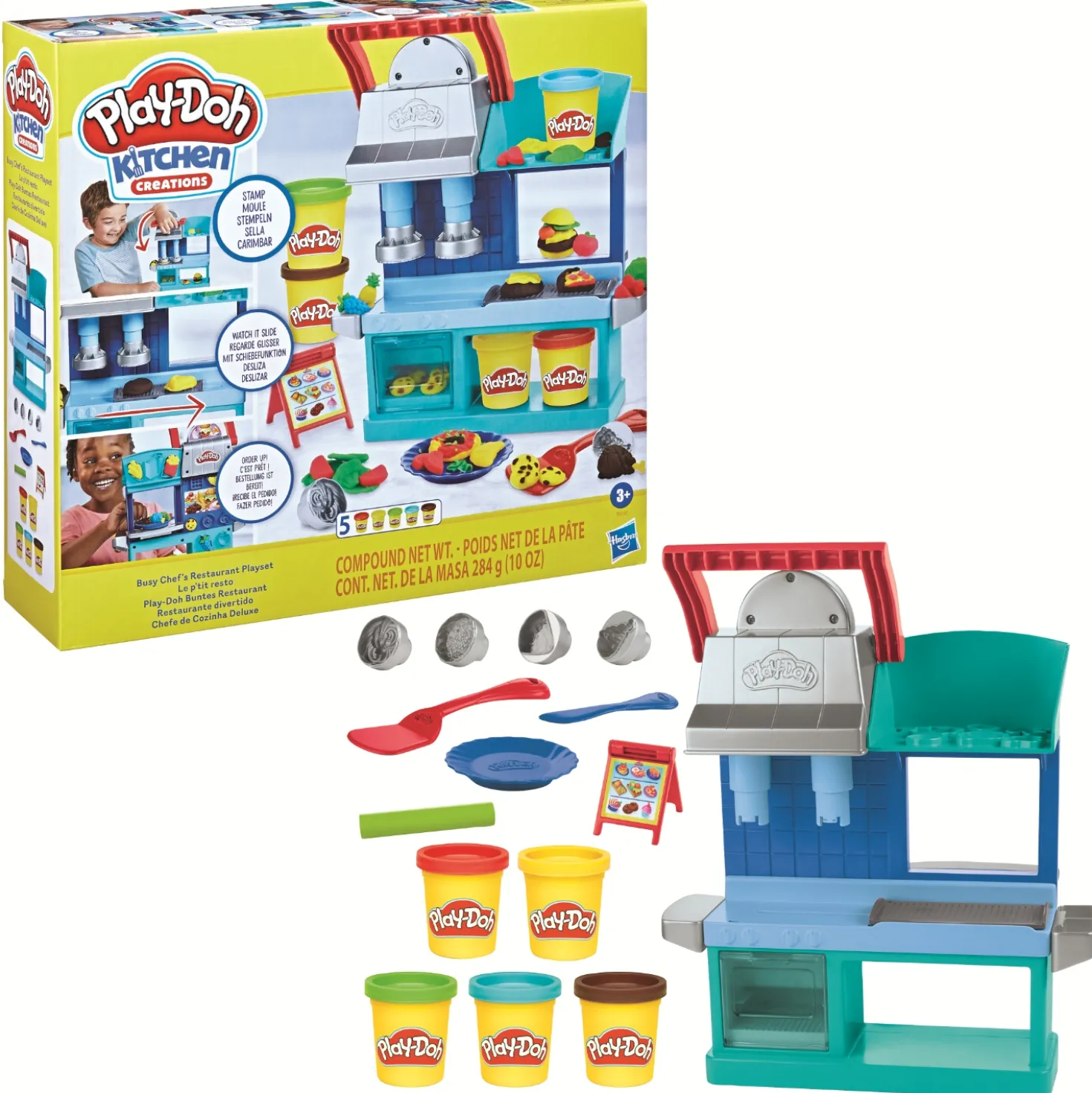 Playdoh Busy Chefs Restaurant