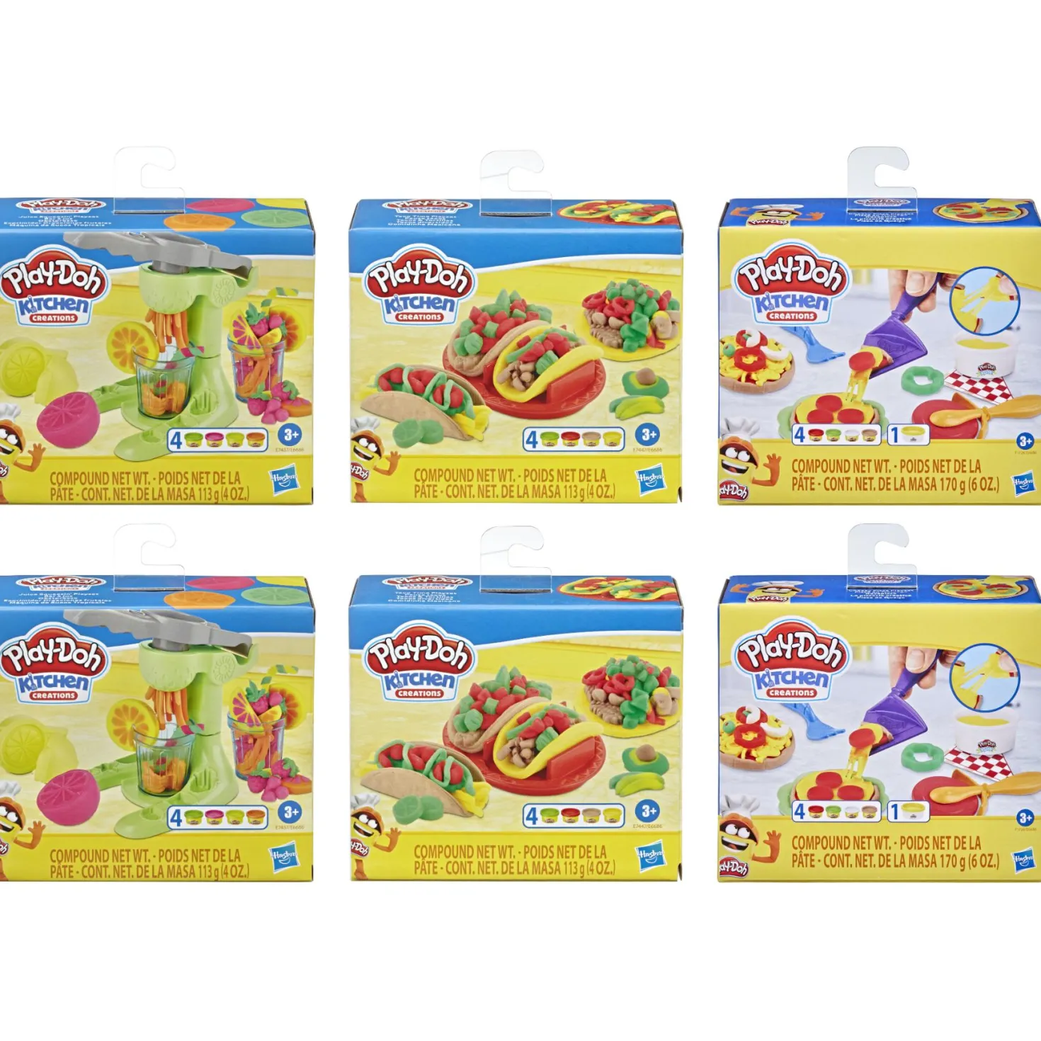 Playdoh Foodie Favorite Assorti
