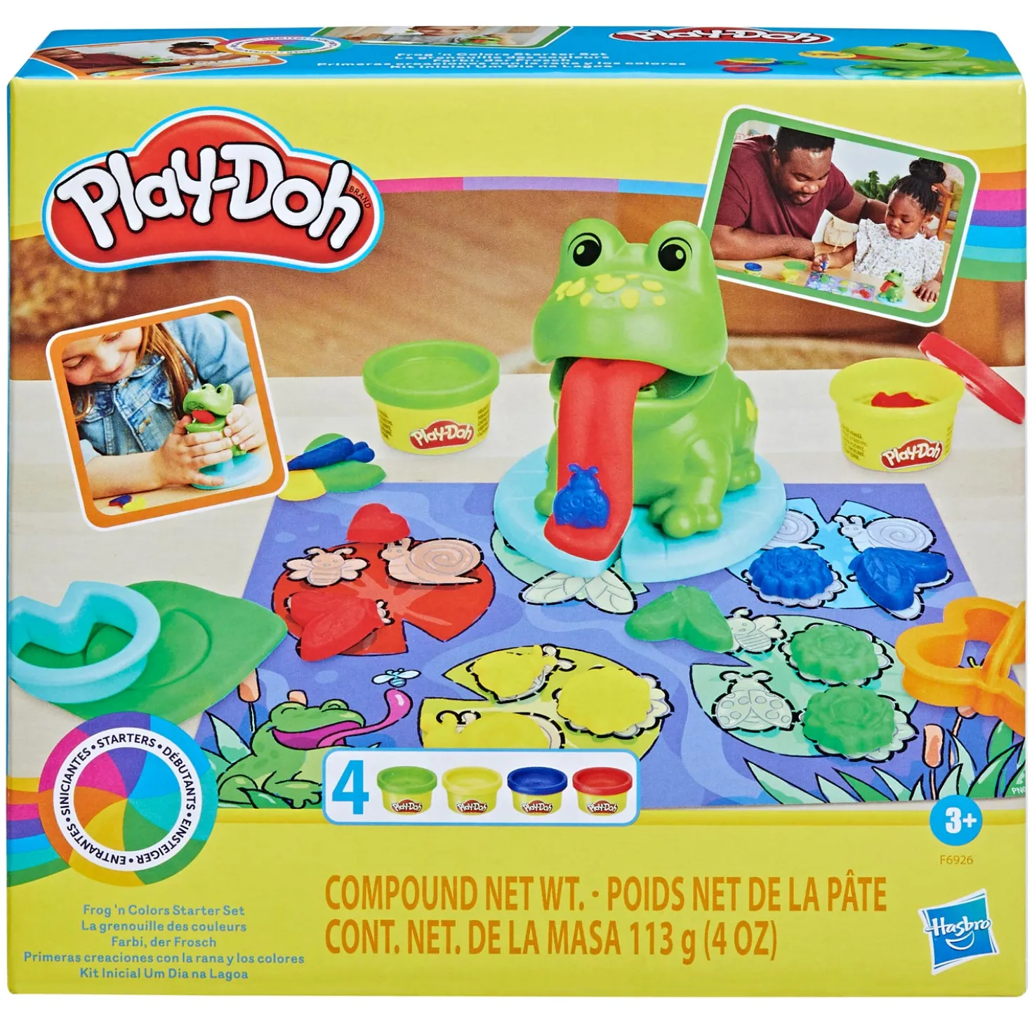 Play-Doh Kikker en Kleuren Starter Set