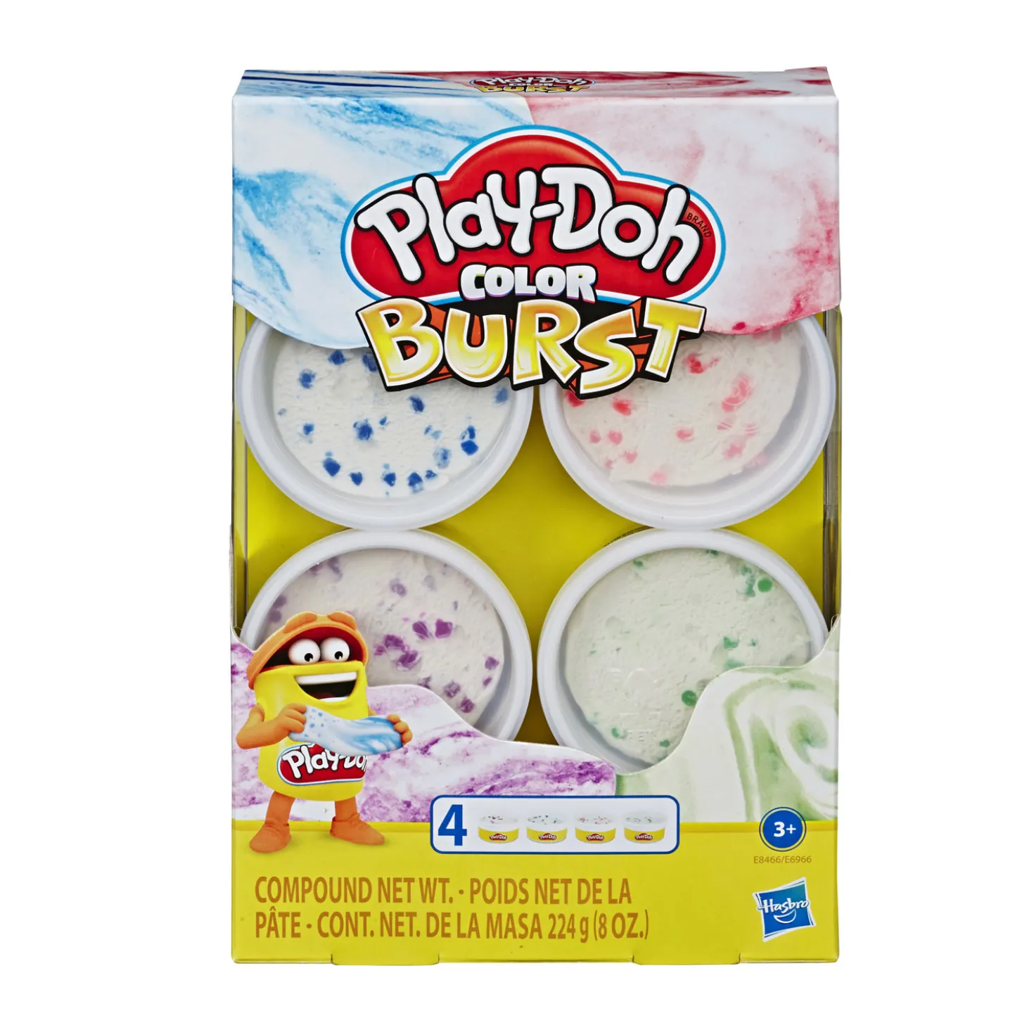 Play-Doh Kleur Explosie 4-Pack
