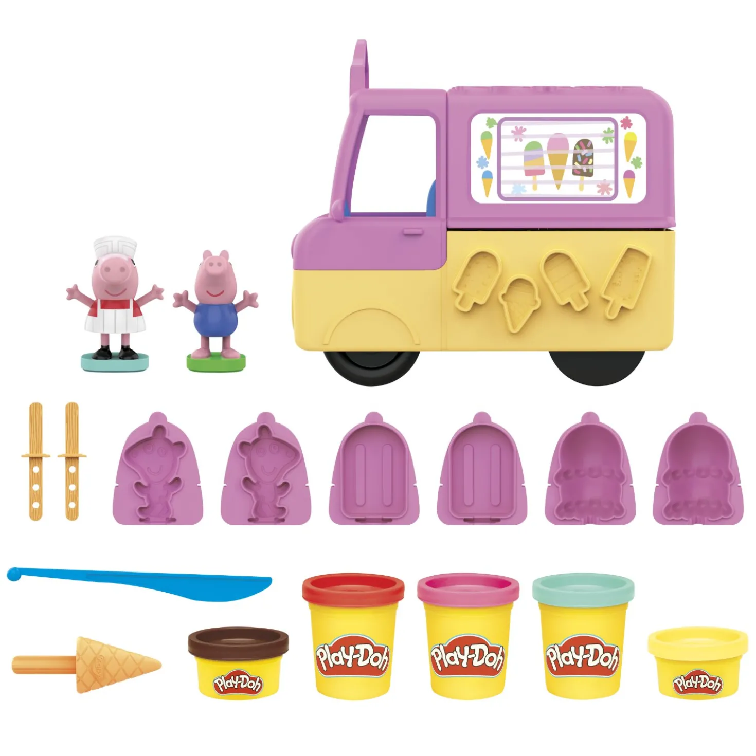 Play-Doh Peppa's Ijsjes Speelset