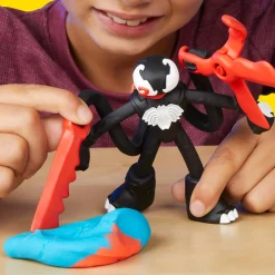 Play-Doh Spiderman Launch And Slice Battle